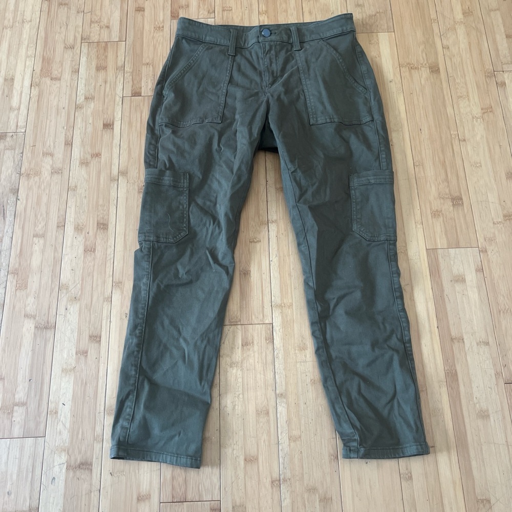 Banana Republic Green Cargo jeans Straight Leg